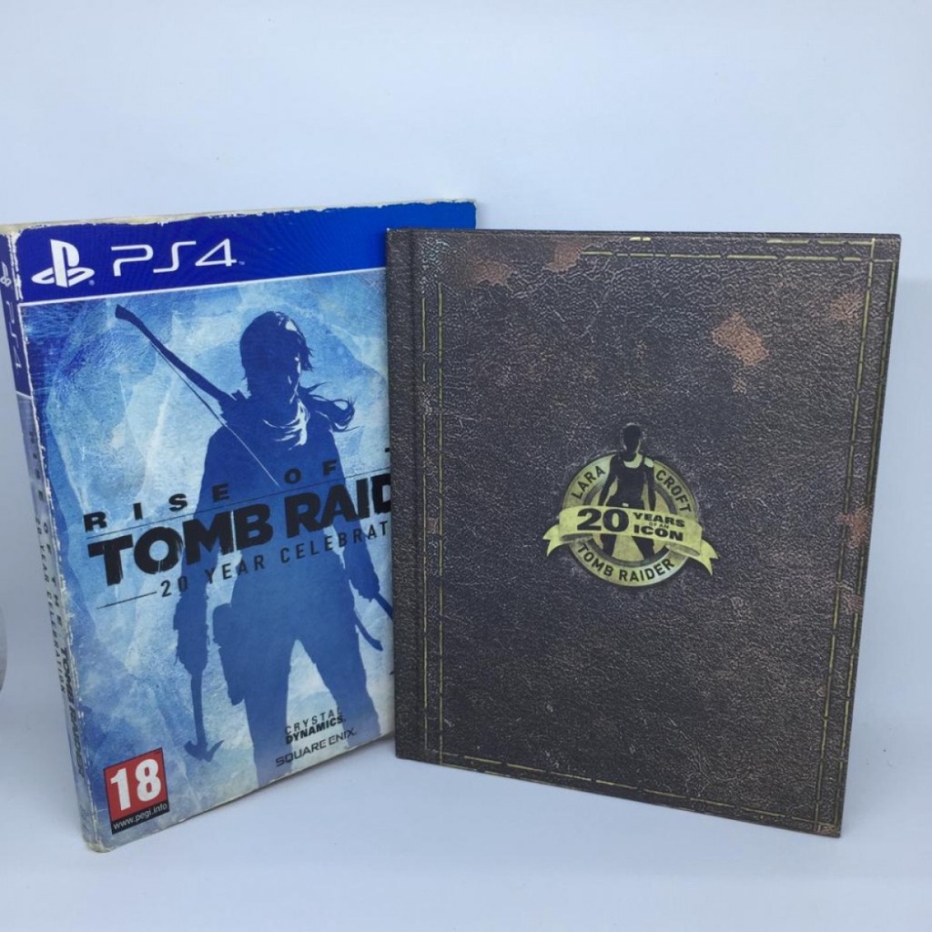 BD PS4 Rise of the Tomb Raider Artbook Edition