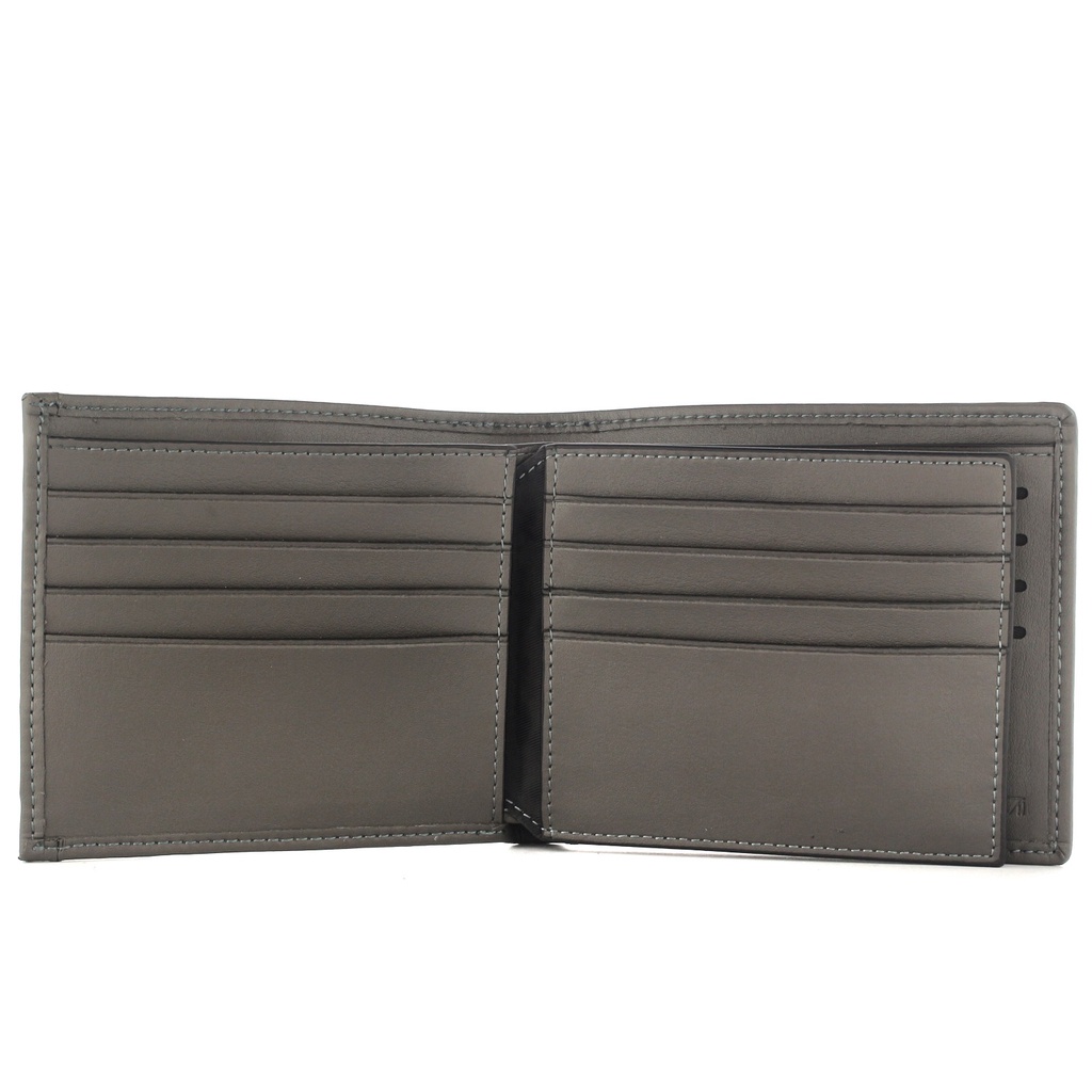 TOKOKOE - Dompet Pria model Tidur bahan Kulit Premium Dompet Lipat - TM 101-2619 Gray