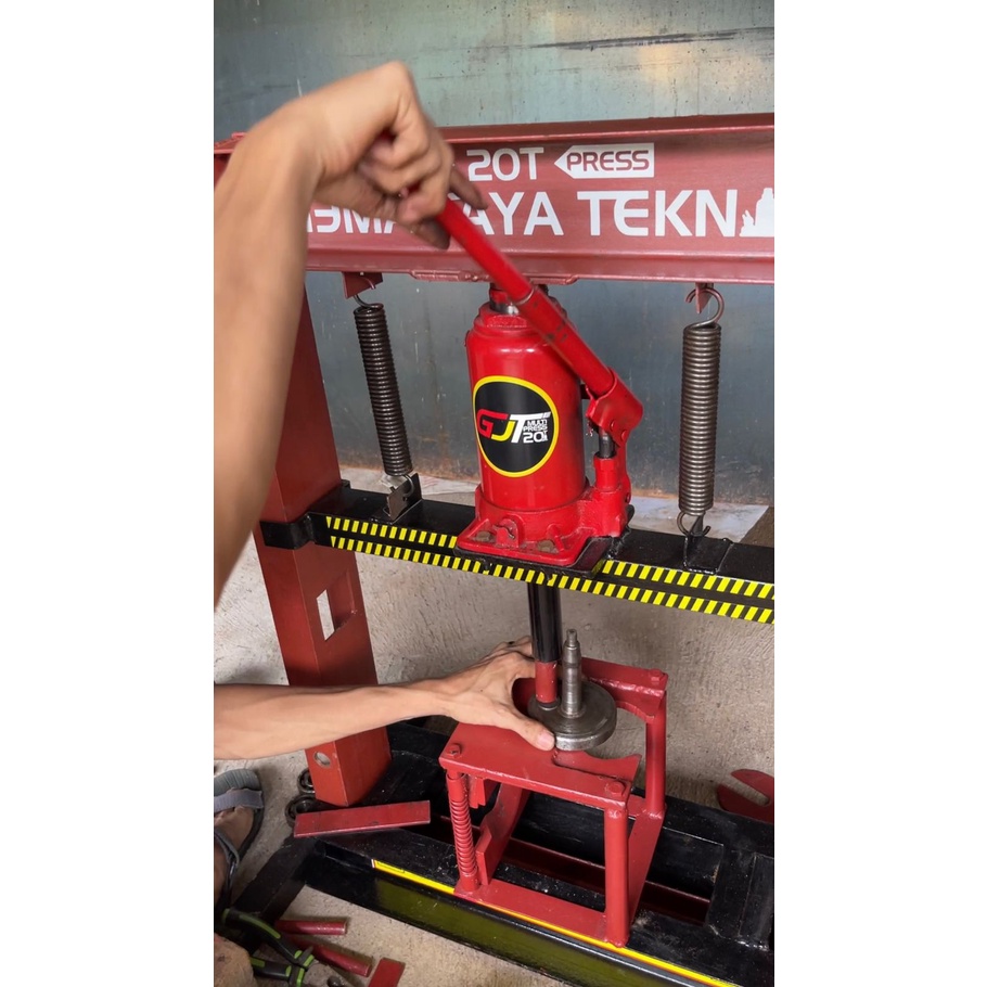 Alat press multifungsi press as shock press arm press stang buka pasang kruk as