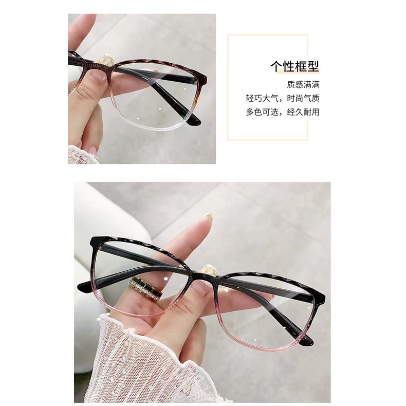 Rowling(ka-285)Frame Kacamata Retro Terbaru Kotak Wanita Pria Import anti Radiasi Blue Light Kacamata Fashion