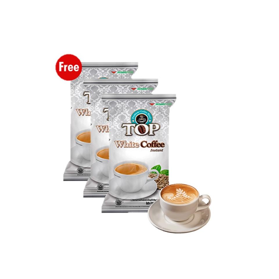 

Lagi Promo--Top White Coffee 210 gr (Buy 2 get 1 Free)