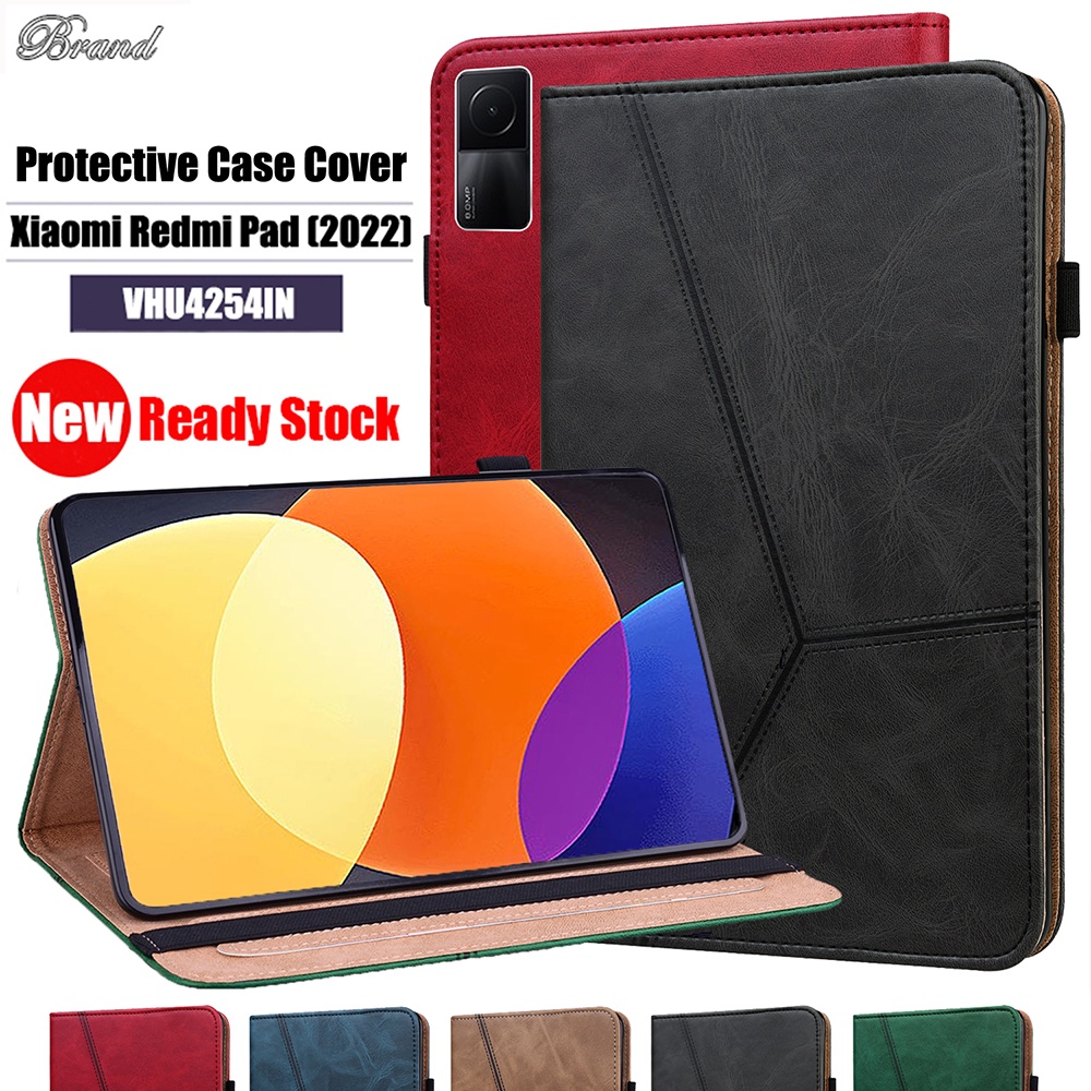 Casing Flipcase Xiaomi Redmi Pad (2022) 10.61 &quot;VHU4254IN 5G Bahan Kulit Aksen Jahitan