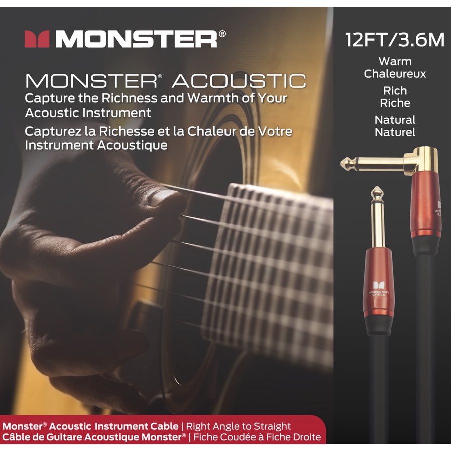 Monster Prolink Acoustic Instrument Cable ( MONSTER CABLE )