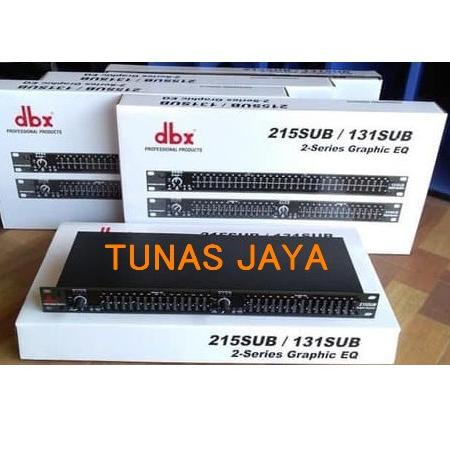 Produk terbaru--Equalizer DBX215SUB /131 Output Sub Grade A Dbx 215/131 SUB DUS PUTIH