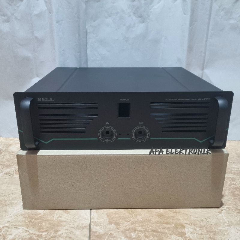 Box Power Amplifier Stereo BELL M277 Original