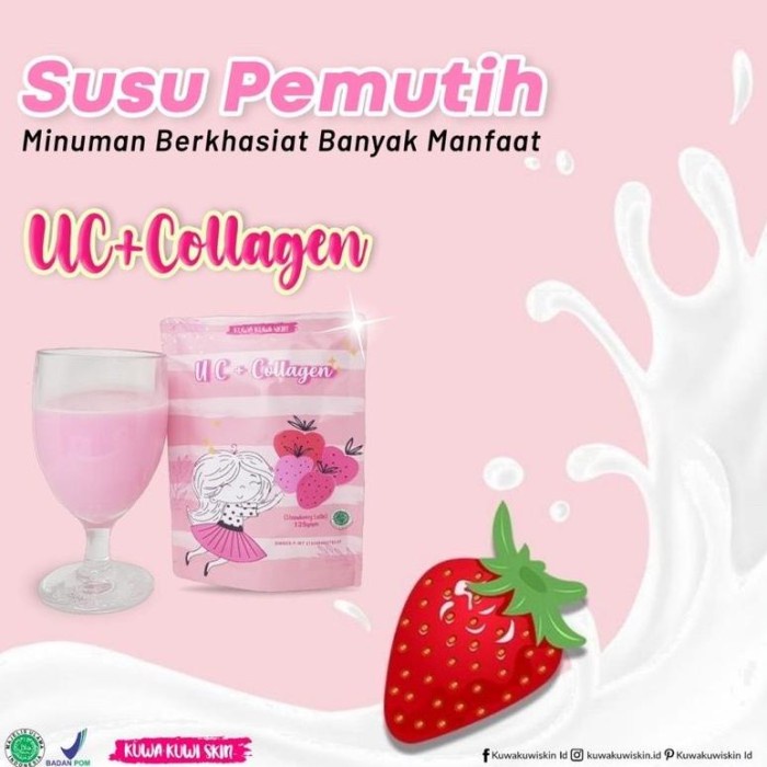 SUSU PEMUTIH UC COLLAGEN/ Susu pemutih Uc+Collagen