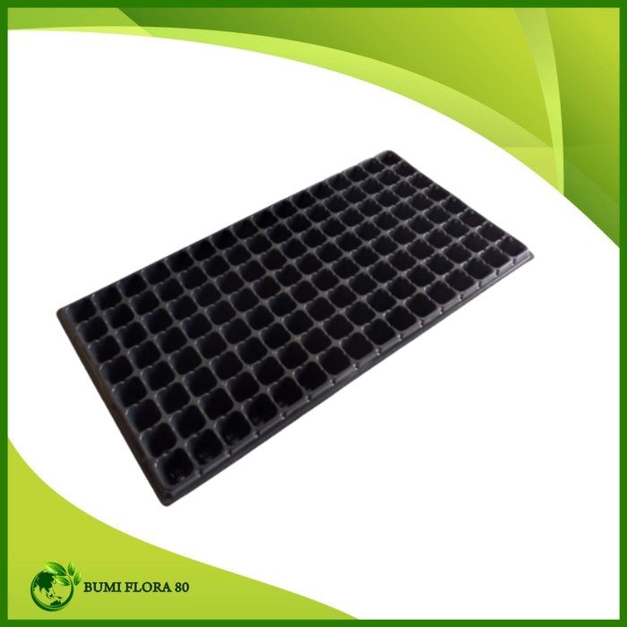 Tray Semai 128 lubang / pot tray/ pot Semai/ seedling tray/ hidroponik