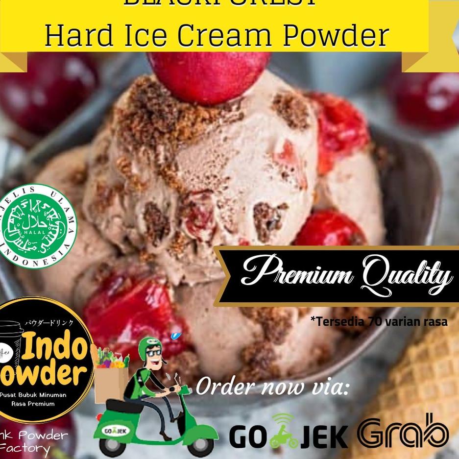 

Terbaru 10.10 Bubuk Ice Cream rasa Blackforest 1Kg - Bubuk es Krim rasa Blackforest 1Kg !!!