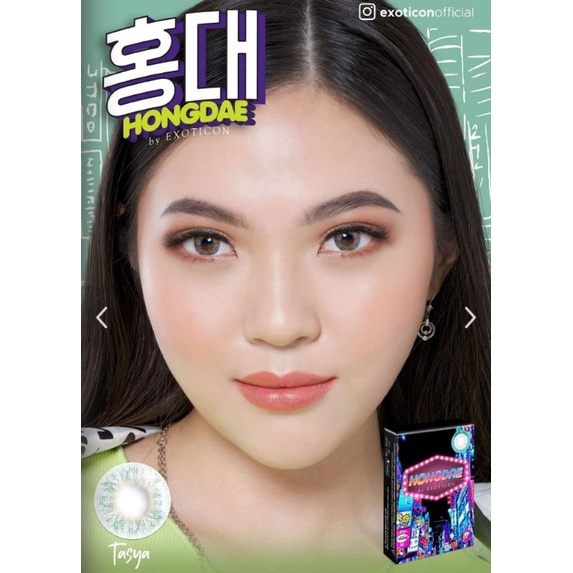 Hongdae Softlens Warna By Exoticon Ukuran Normal Sampai -2.50