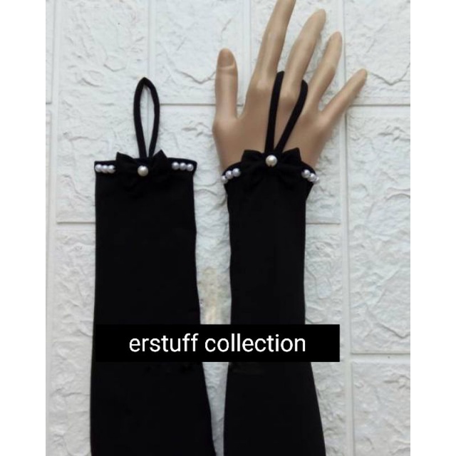 HANDSOCK TALIMUT MUTIARA * FULL / MANSET CINCIN IMUT MUTIARA DIJAHIT