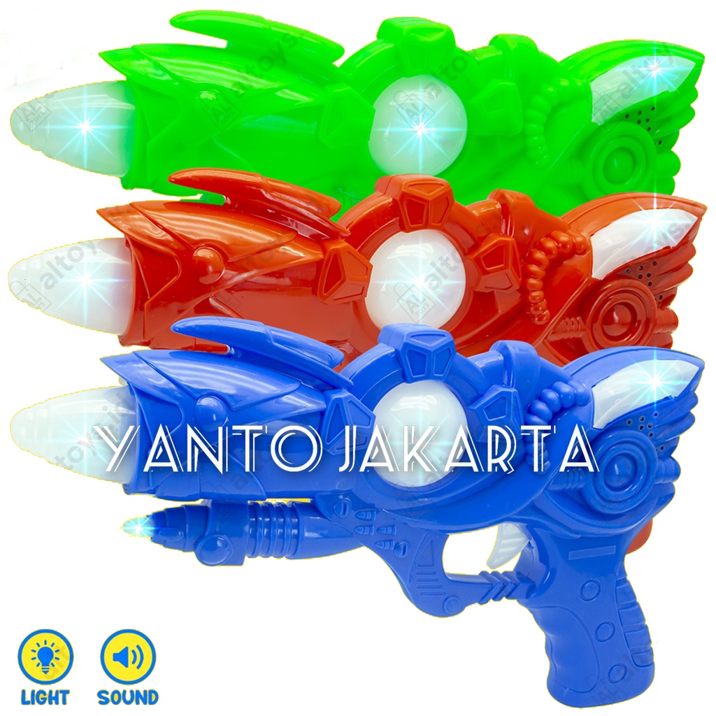 MAINAN PISTOL LAMPU MUSIK