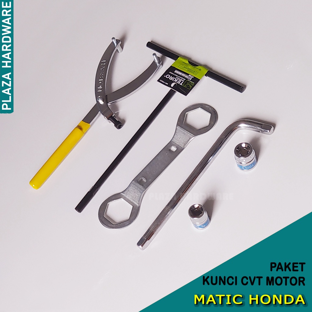 Kunci CVT Motor Matic Honda Set Lengkap
