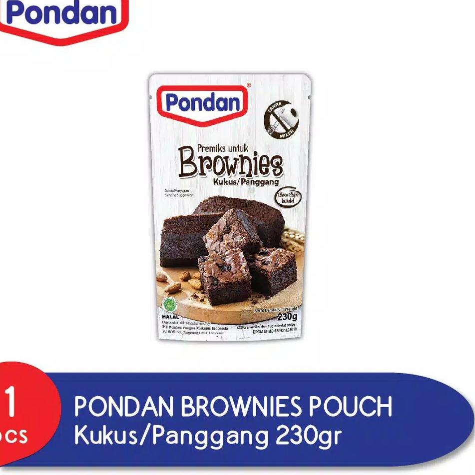 

artDd2D7--Pondan Brownies Kukus Panggang Pouch 230gr