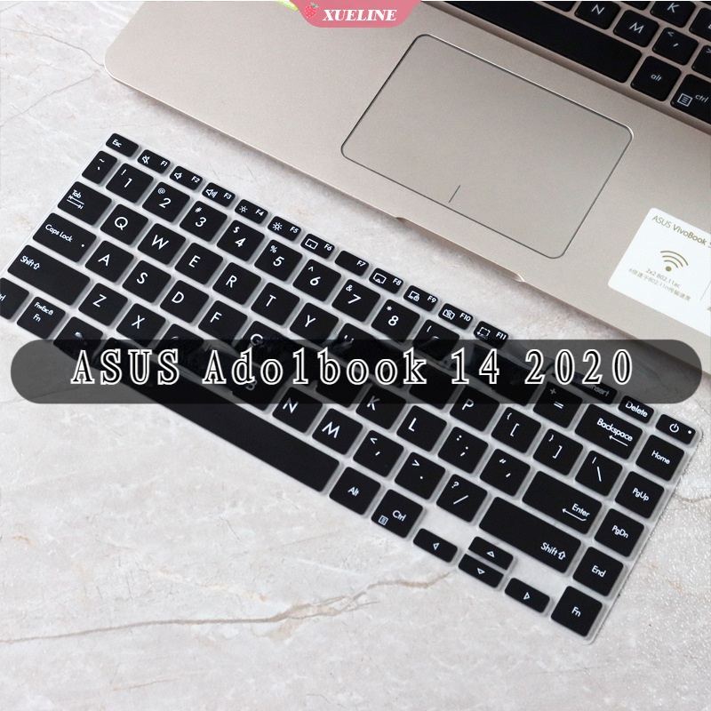 Skin Silikon Cover Pelindung Keyboard Untuk ASUS Adolbook 14 2020 (ZXL)