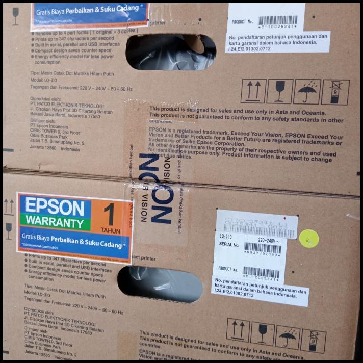 Produk Baru Printer Epson Lq310 Printer Dot Matrix Garansi Resmi Epson Indonesia
