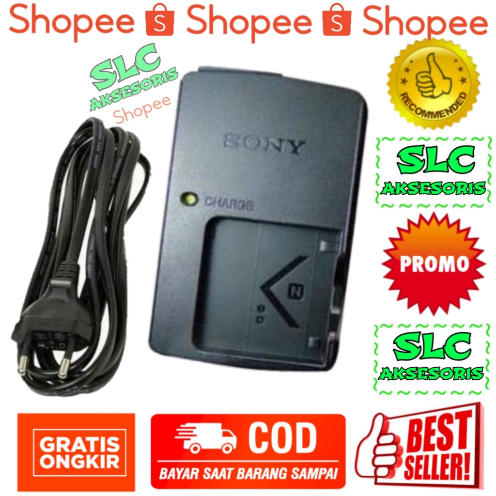SLC - Ready Charger Kamera Chas For Sony Cybershot Chasan Cyber Shot DSC W510 Ches W520 W530 W550