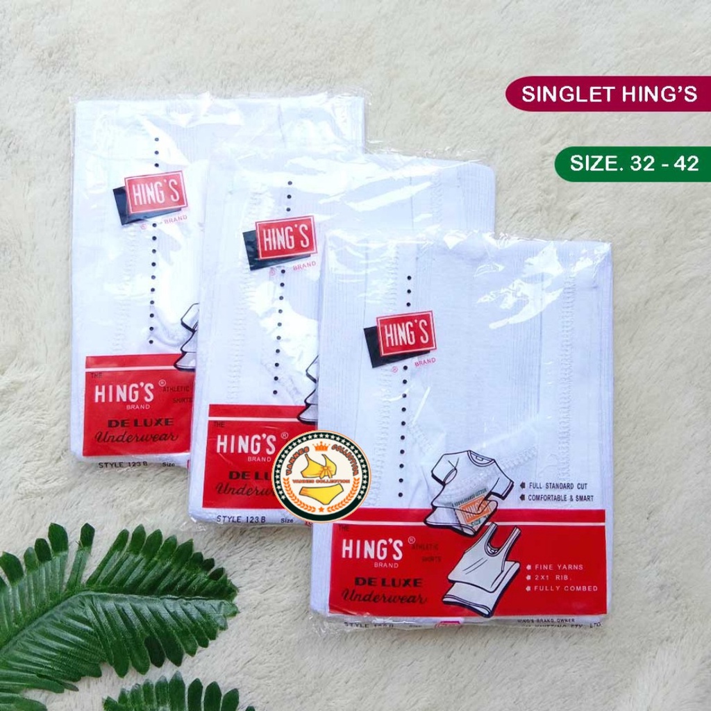 Jual Singlet Hings Bran Style 123B/Singlet Rider Cotton Comben/Singlet ...