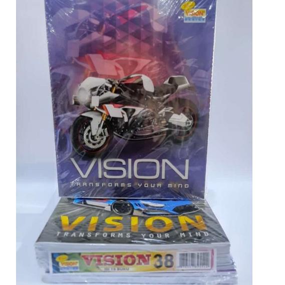 

Hot Arrival Buku Tulis Vision Isi 38 (1pak/10buku)