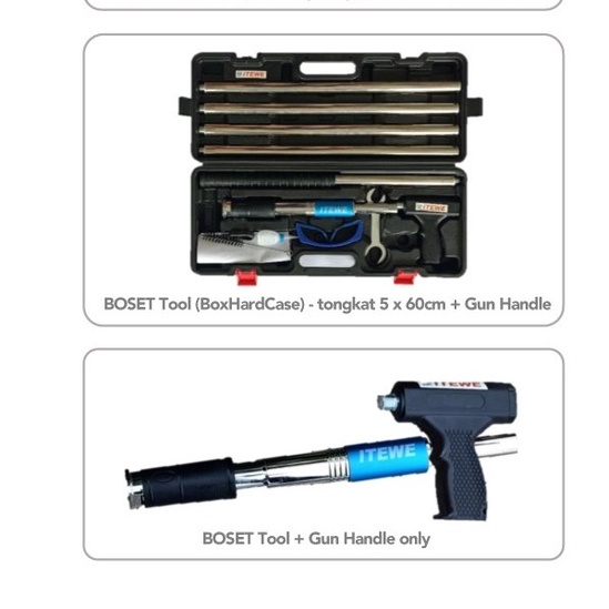 RAMSET / BoSET Tombak Tool (Hardcase) (Ransel Loreng)+ Extentsion Pole