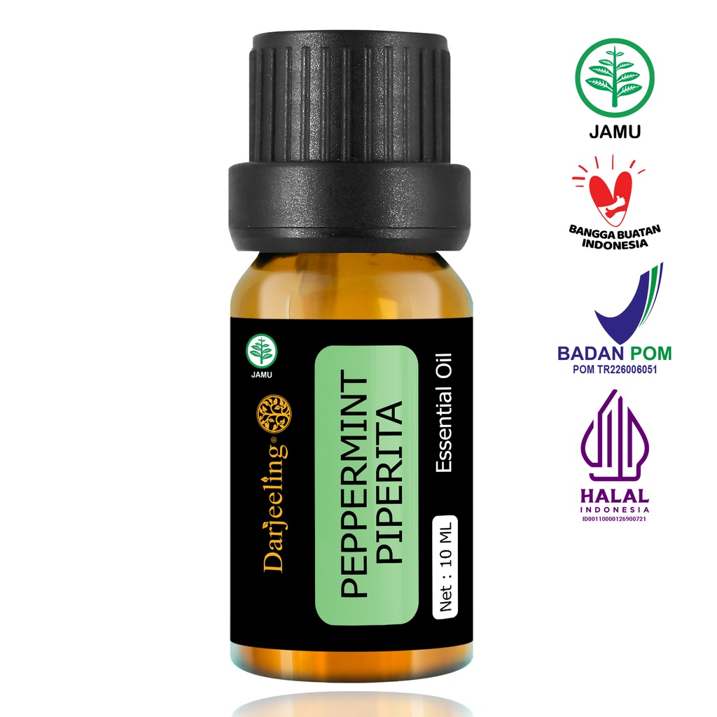 Darjeeling Peppermint Piperita Essential Oil / Minyak Daun Mint Aromaterapi