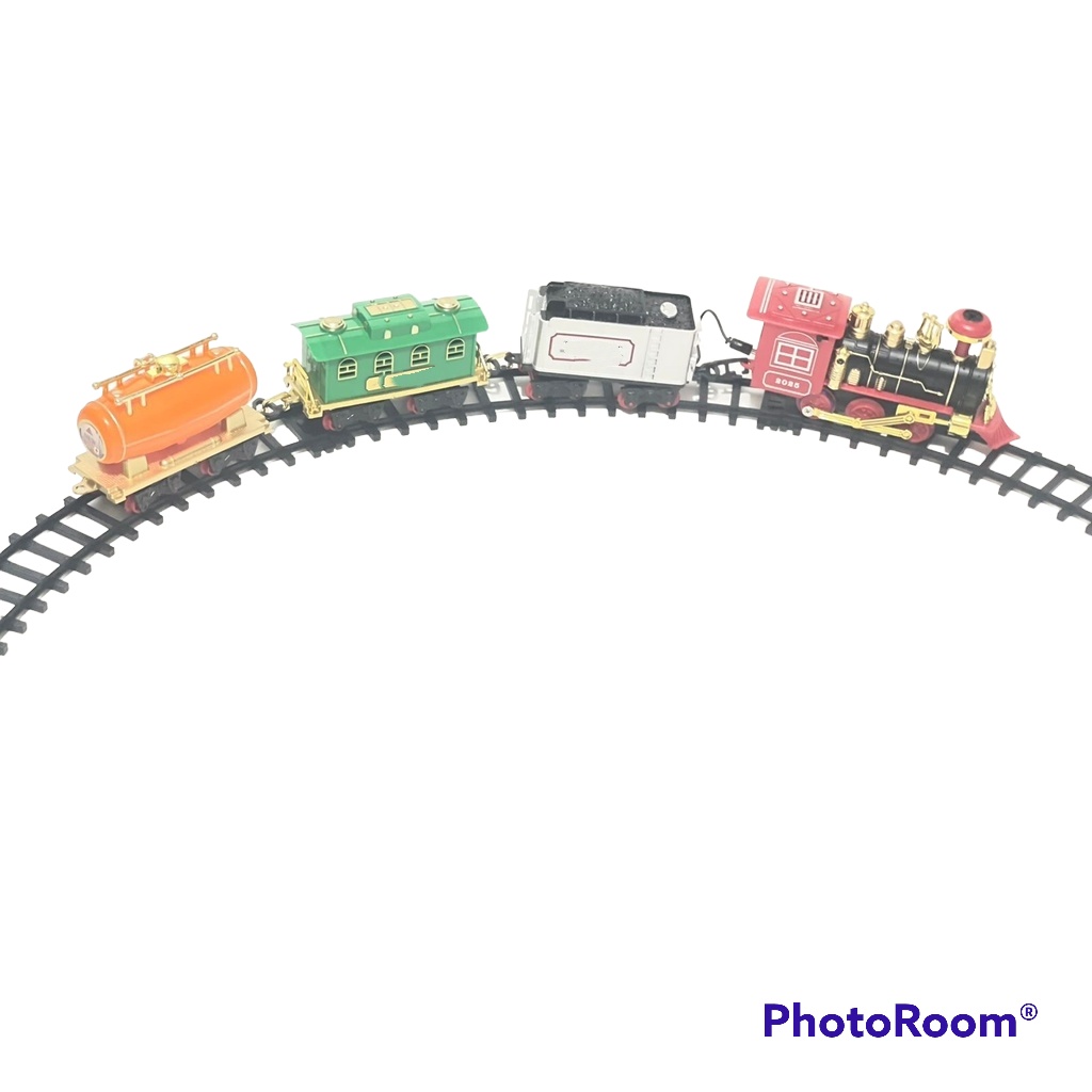 ( NEW) MAINAN KERETA API  KELUAR  ASAP UAP MA TRAIN ARMY / CHOOCHOO / TOMIS TERLENGKAP