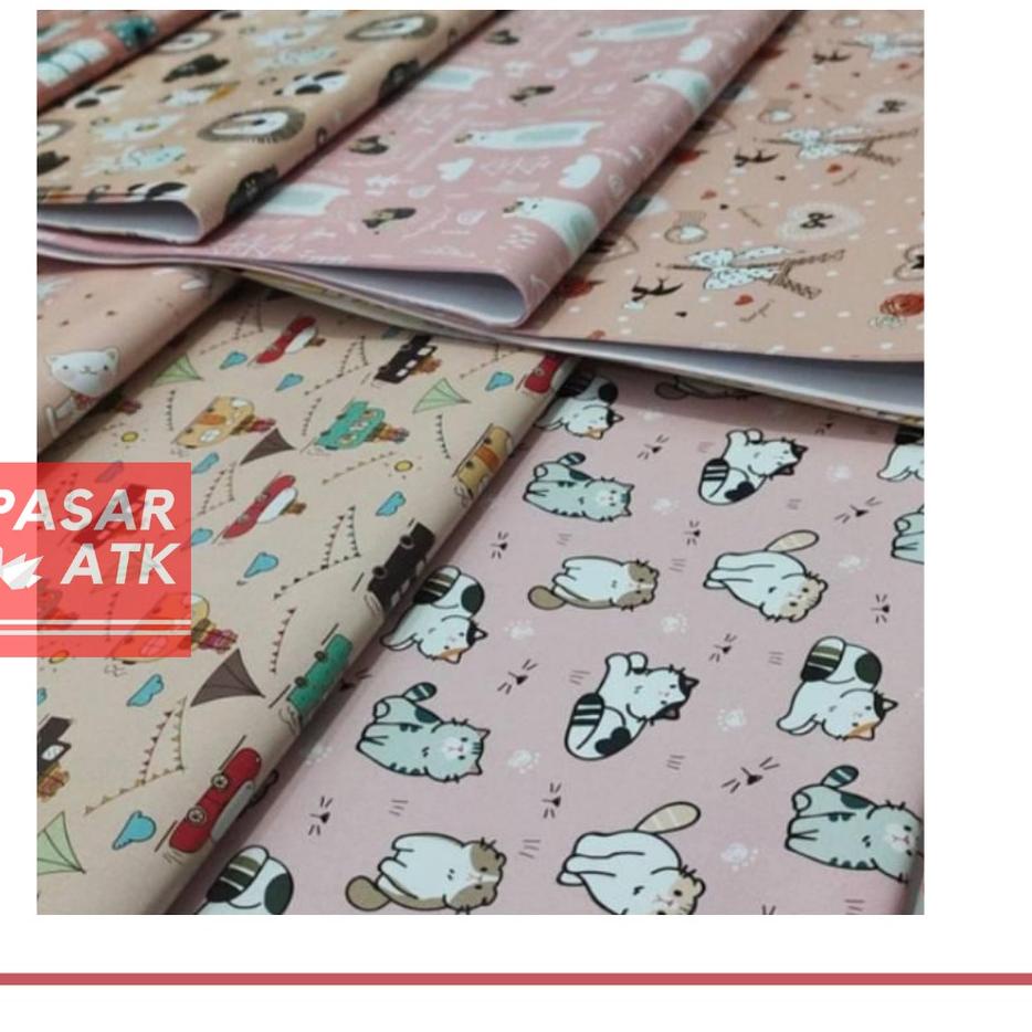 

Limited Kertas Kado Glossy SIDU Motif Kartun 50 lembar !