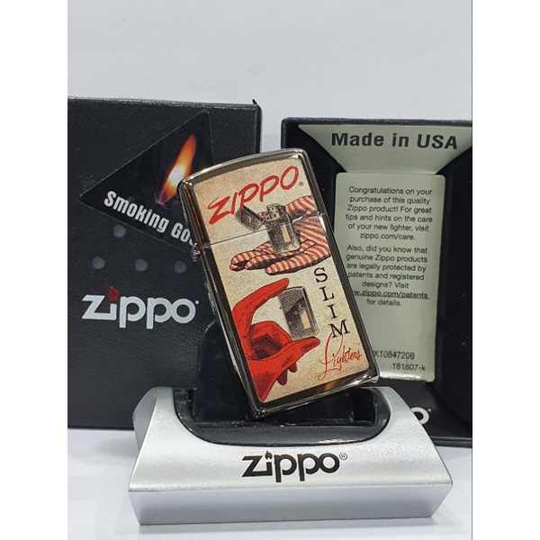 Original Zippo Slim Zippo Design 48396