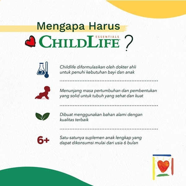 CHILDLIFE MULTIVITAMIN ANAK D3 ECHINACEA VITAMIN C