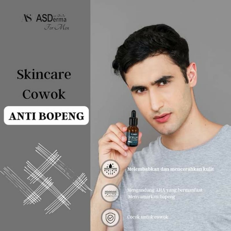 Serum Glowing for Men asderma