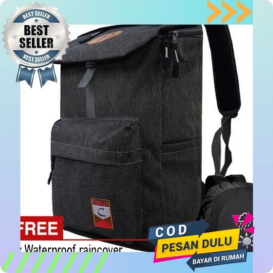 Tas Ransel Sekolah Traveller Adventure Backpack Distro Pria Wanita Tas Laptop Smp Sma Petualangan Ta