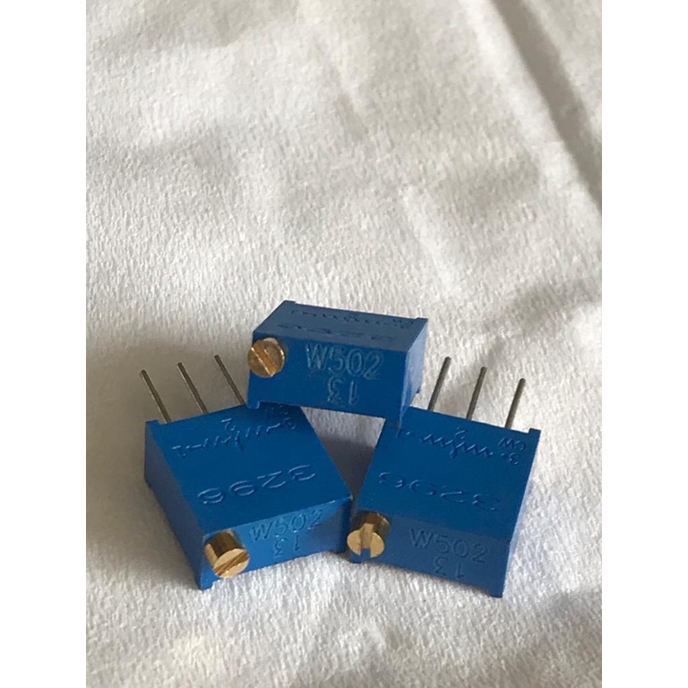 Potentiometer Potensio Meter Linear Multiturn Multi Turn Trimpot Trimmer Resistor 1K 5K 10K 20K 50K 100K
