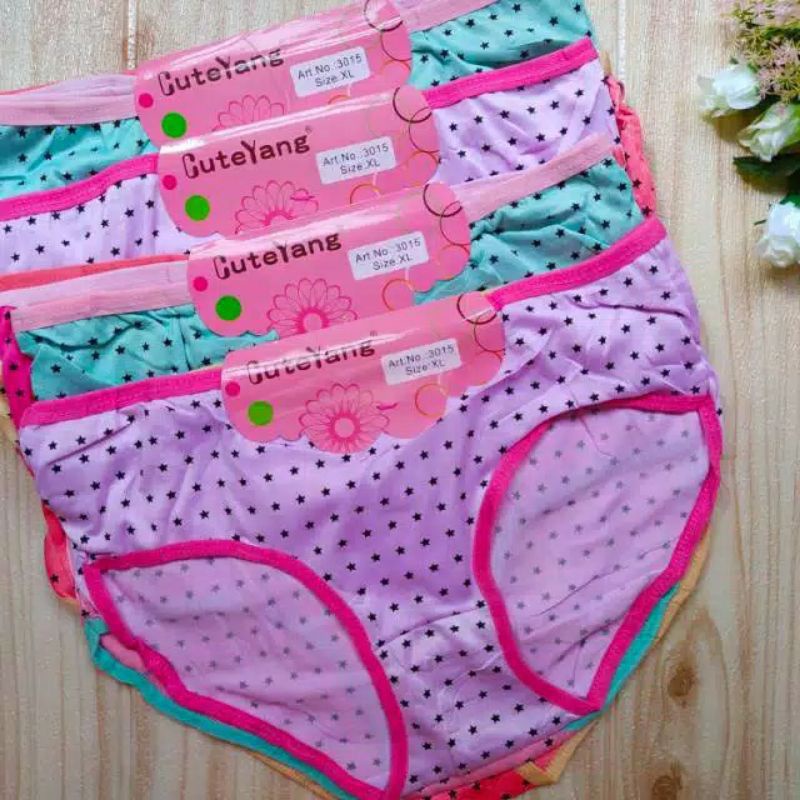 12pcs celana dalam remaja cewek termurah/1lusin cd anak cewek terlaris