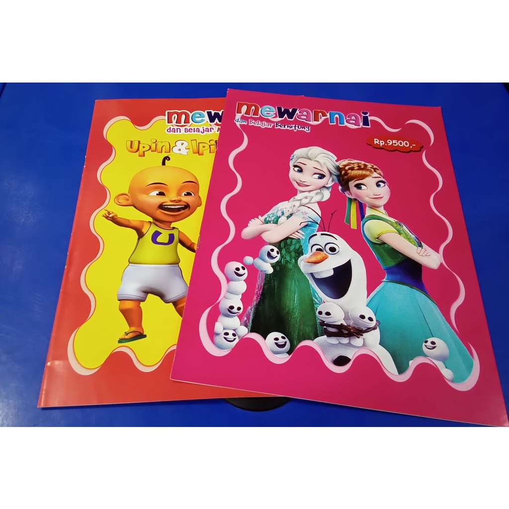 Buku Mewarnai Anak ukuran besar