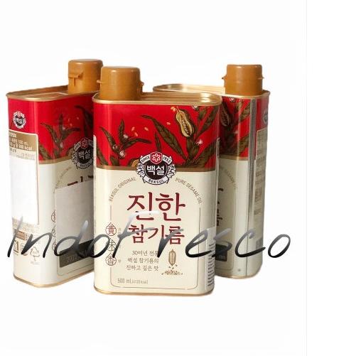 

Quality Control✅Minyak Wijen Korea Beksul CJ Camgirem Premium Sesame Oil 500ml|KD3