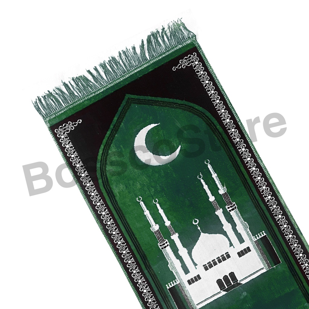 Sajadah Bulu Halus Aladin Oleh Oleh Umroh 100x50cm Motif Bulan Sabit M18 sajadah premium sajadah halus sajadah besar sajadah dewasa sajadah murah sajadah hadiah umroh sajadah oleh2 umroh sajadah bulu beludru sejadah sajada