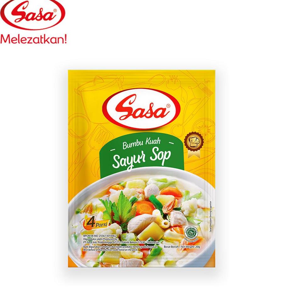 

ㅱV Sasa Sayur Sop 20gr x 5pcs NEW PRODUCT 3298 ⁂