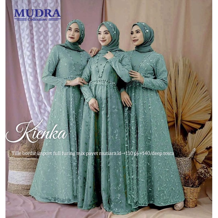 BAJU PESTA KIENKA DRESS CANTIK || LD 110 PJ 140