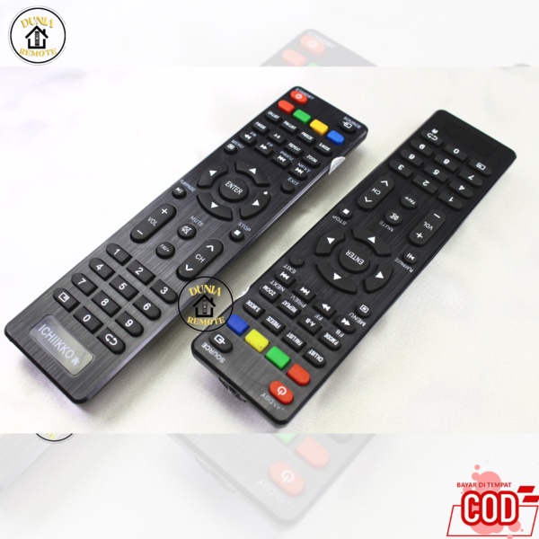 Remot Remote Tv Mito Ichiko Led Lcd Smart Tv Android Tanpa Setting