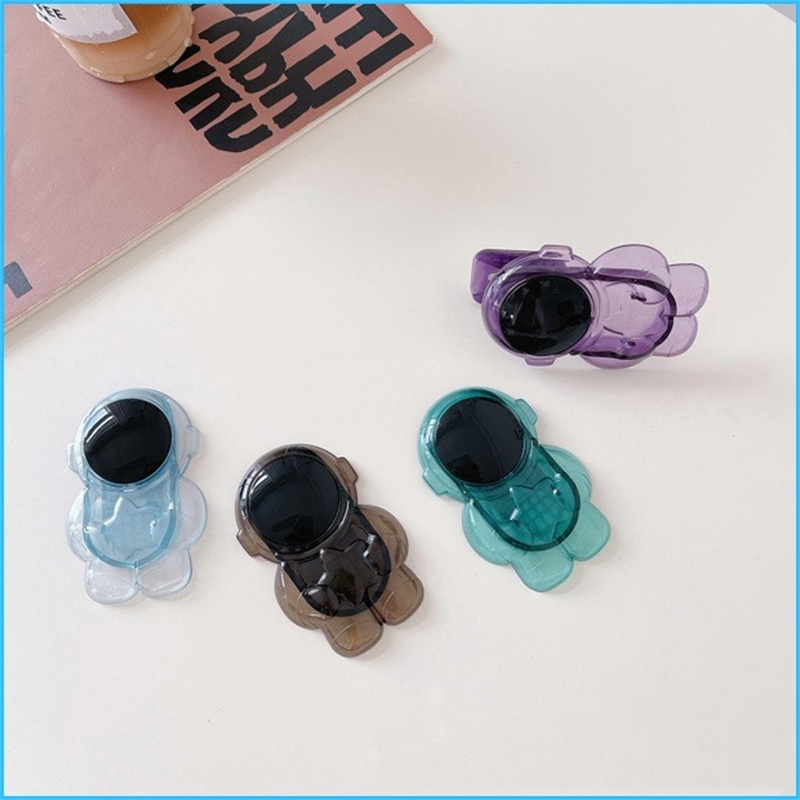 Ring buckle Teleskopik anti Jatuh Desain Kartun Astronot Untuk Ponsel