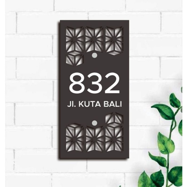 NOMOR RUMAH AKRILIK TIMBUL , NOMOR RUMAH AKRILIK HORIZONTAL, NOMOR RUMAH AKRILIK VERTICAL