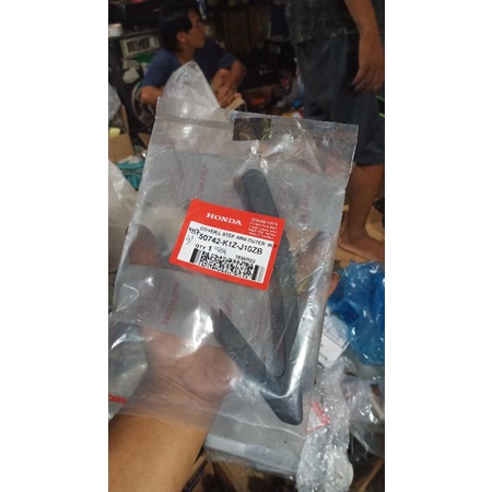 cover L step pcx 160 original bagian luar cover step pcx 160 belakang kiri