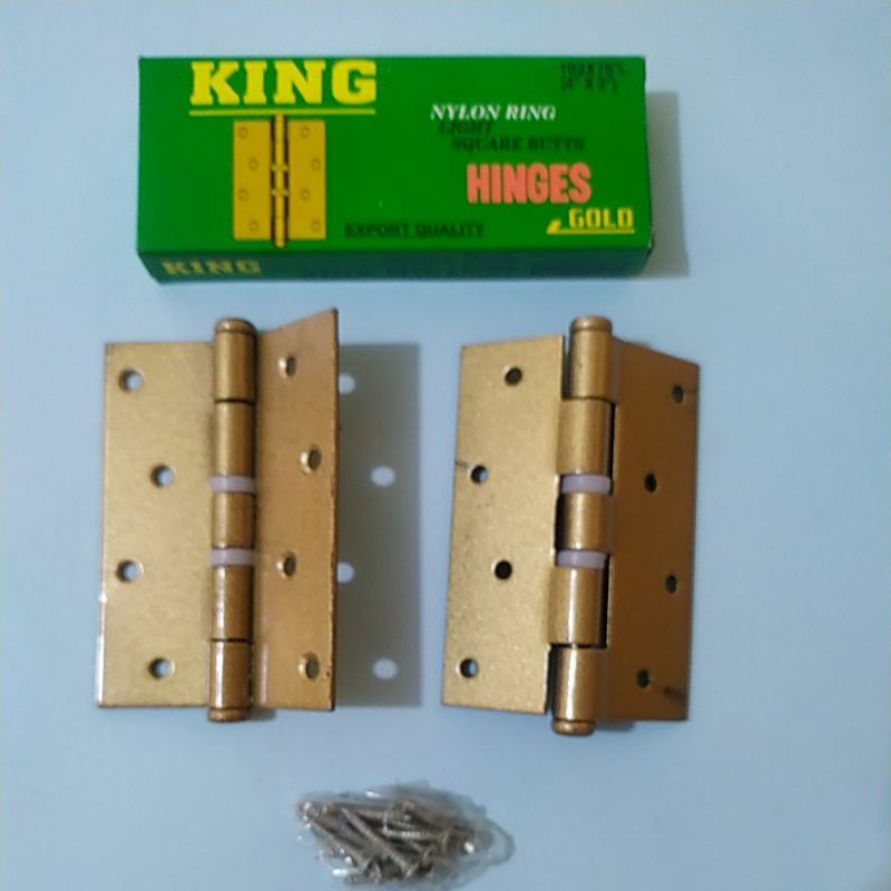 engsel pintu / jendela ,engsel nylon King 4 inci. harga per pasang