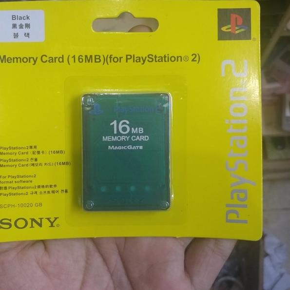 FREE ONGKIRMC MMC memory memori card playstation PS 2 PS2 16MB transparan lampu|SQ9
