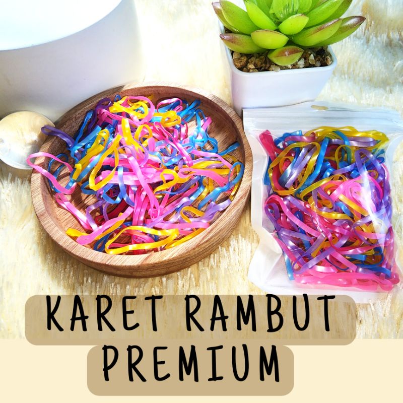 KARET RAMBUT / KARET MINI / KARET RAMBUT PREMIUM / ISI PENUH