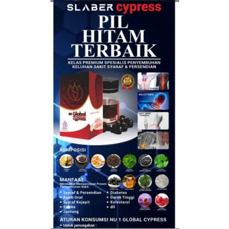 

Slaber trus global cypress, 1 juta dapat 6 botol