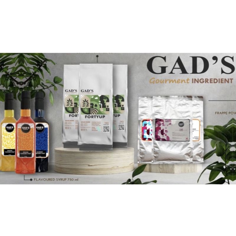 

Sirup GAD's 750 mL