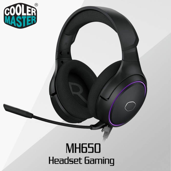 Cooler Master MH650 Virtual 7.1 Surround Sound RGB Headset Gaming