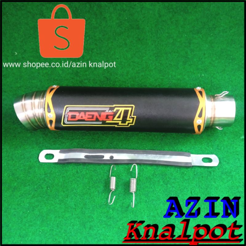 Exhaust DAENG4/Ekzos DAENG4/DAENG4 Muffler/Slencer DAENG4 Inlet 50mm