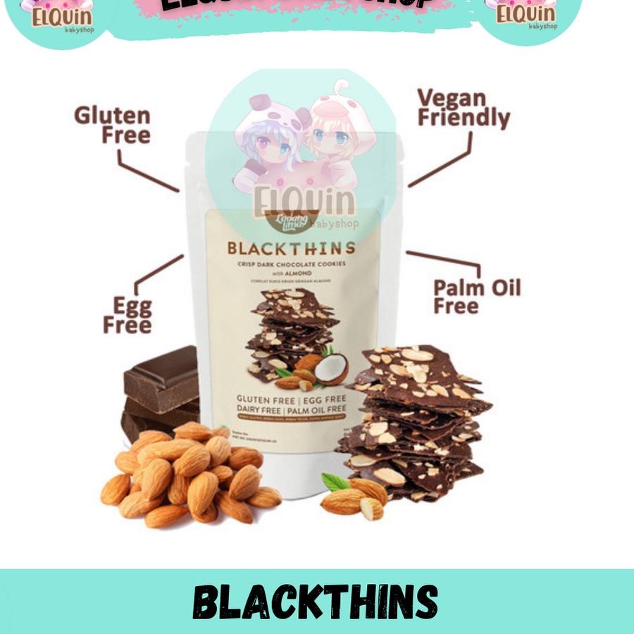 

10.10 STOK READY Blackthins - Coklat Kukis Krispi dengan Almond - Ladang Lima - 100 Gr murah