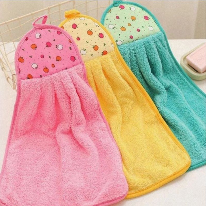 Kain lap tangan handuk motif / hand towel clean